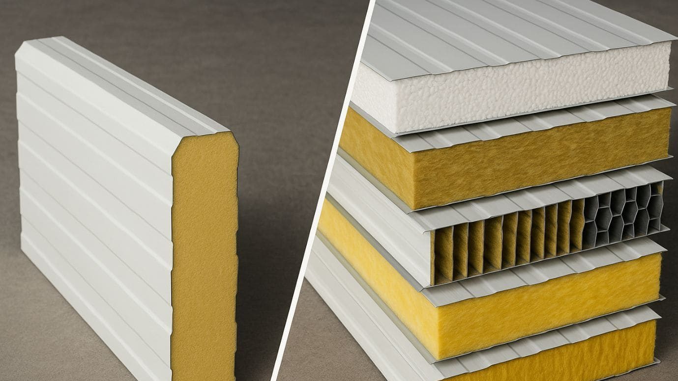 PUF Panels vs Other Sandwich Panels