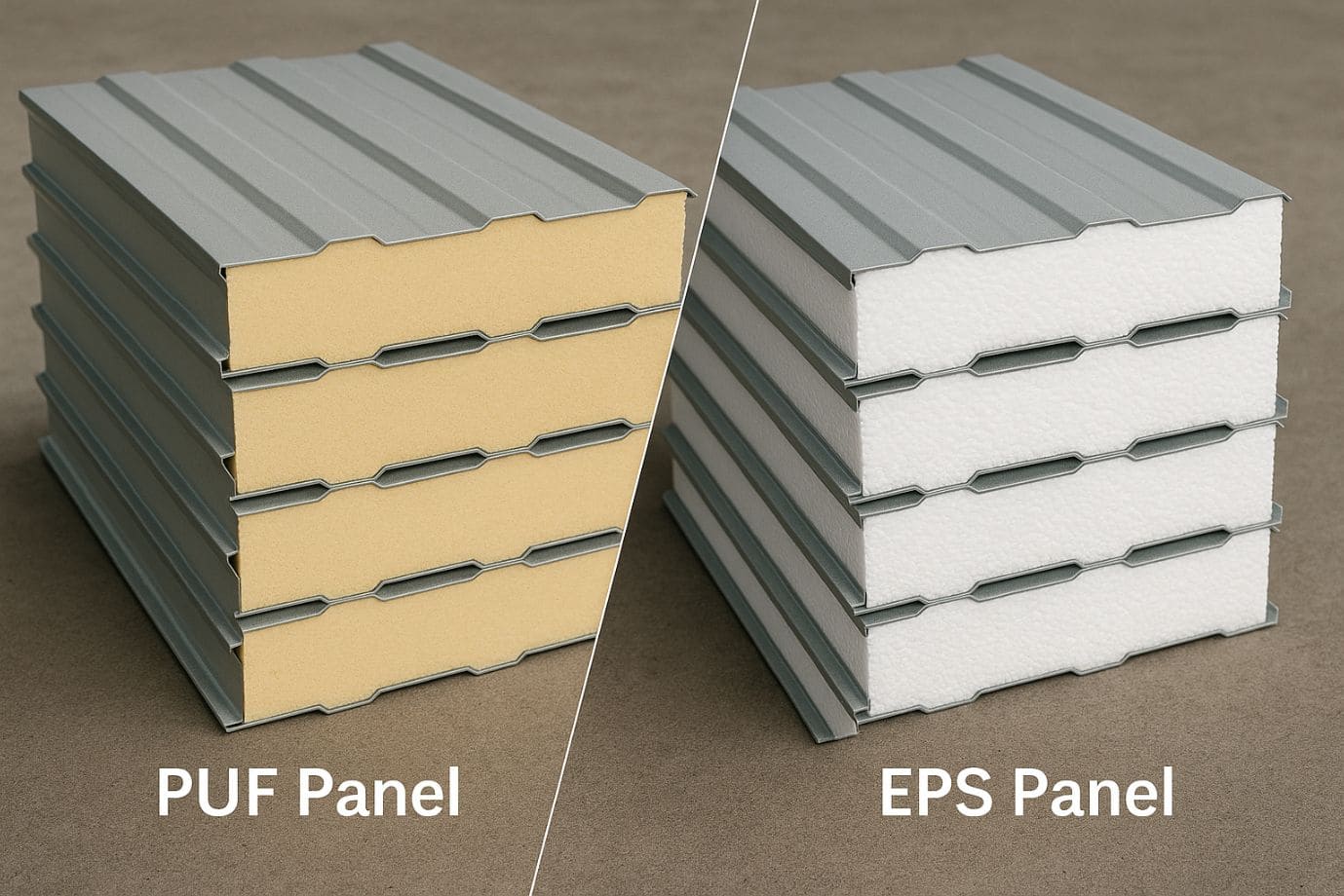 PUF Panels vs. EPS Panels