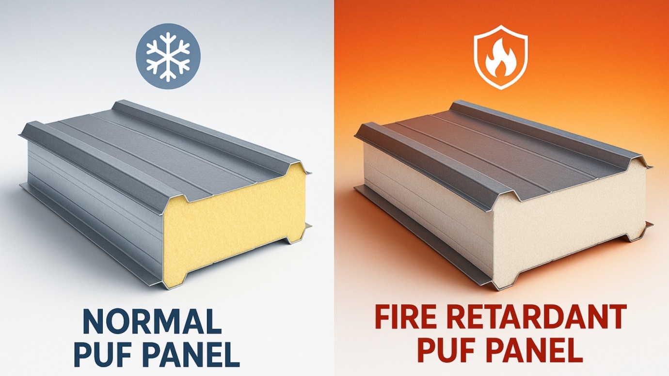PUR or PIR PUF panel