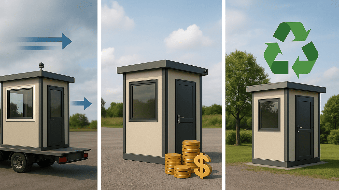 Benefits of Prefabricated Security Guard Cabins