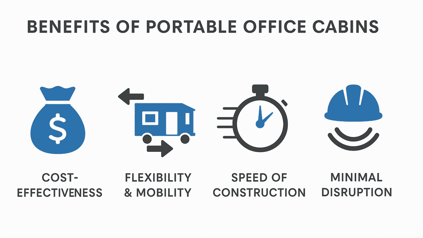Benefits of Using Portable Office Cabins