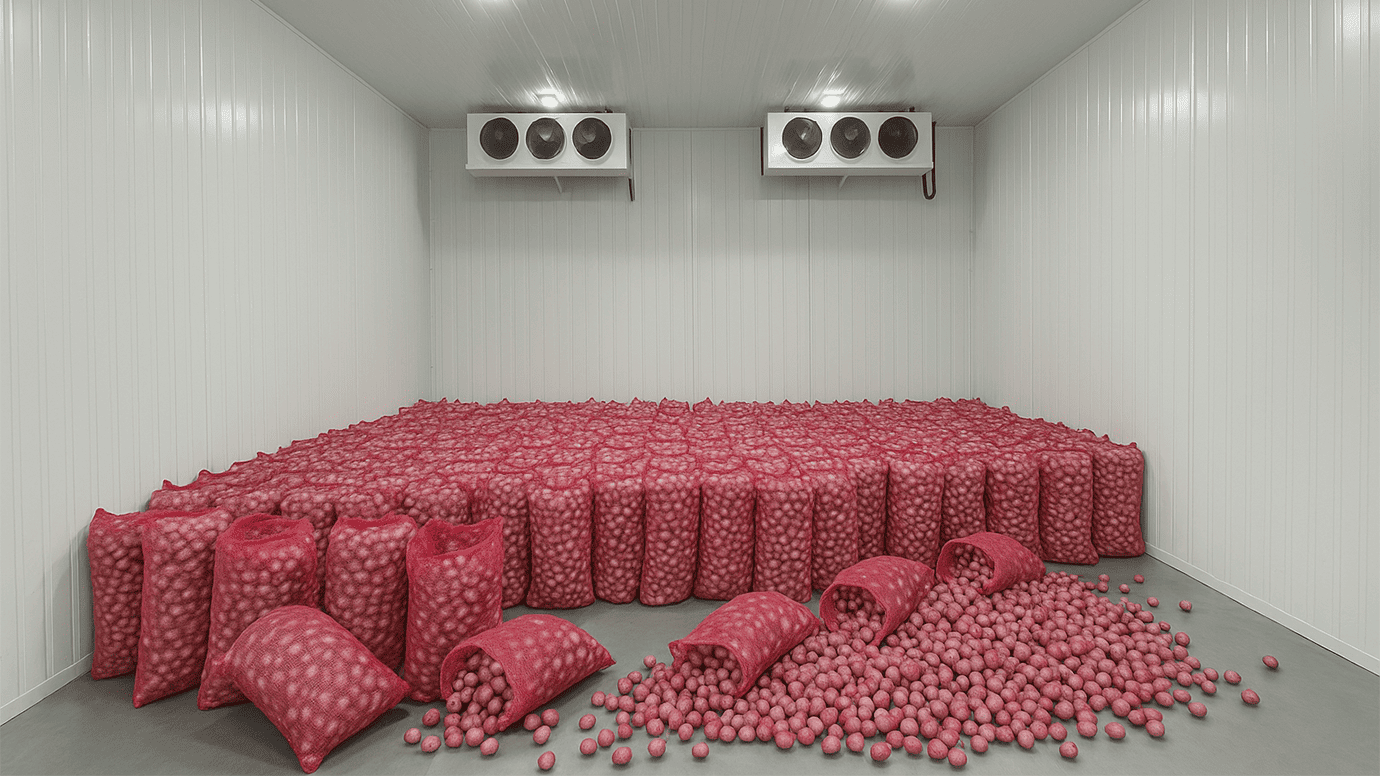 Construction of PUF Panel Onion Cold Storage- Keep Onions Fresh Longer