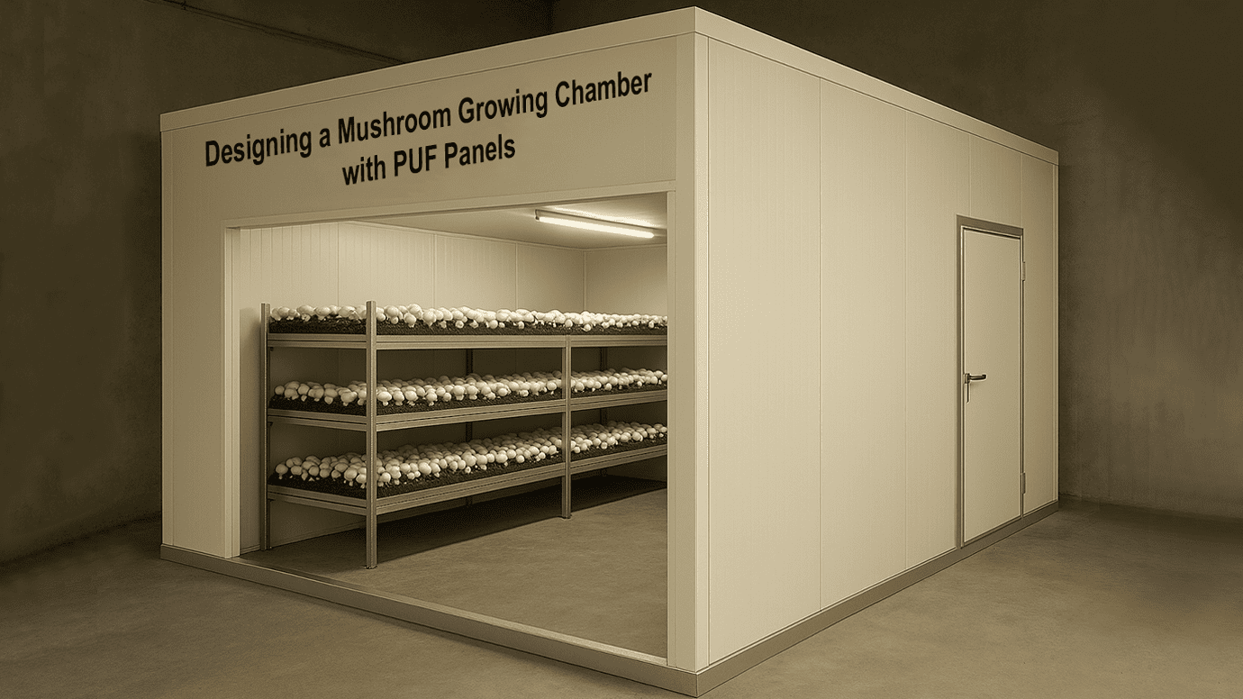 Designing a Mushroom Growing Chamber with PUF Panels Designing a Mushroom Growing Chamber with PUF Panels