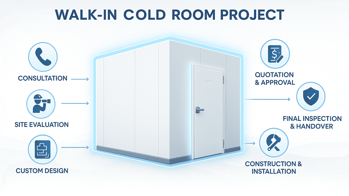 How to Get Started with Your Walk-In Cold Room Project How to Get Started with Your Walk-In Cold Room Project