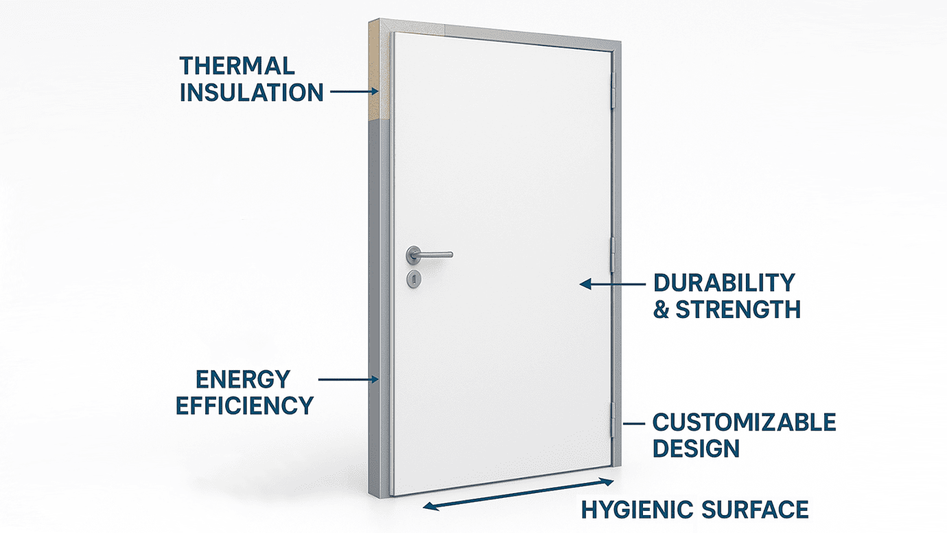 Key Features of PUF Panel Laboratory Doors