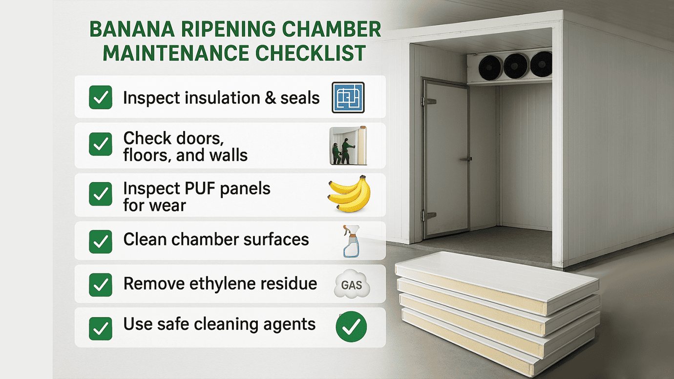 Maintenance Tips for Banana Ripening Chambers Maintenance Tips for Banana Ripening Chambers
