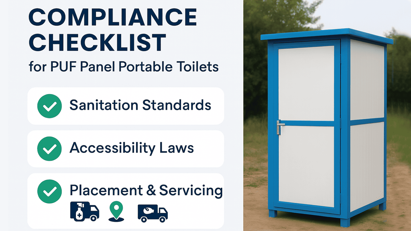 Regulations and Compliance for PUF Panel Portable Toilets
