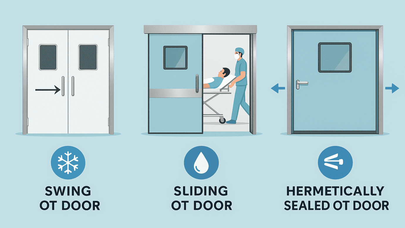 Types of Operation Theatre Doors