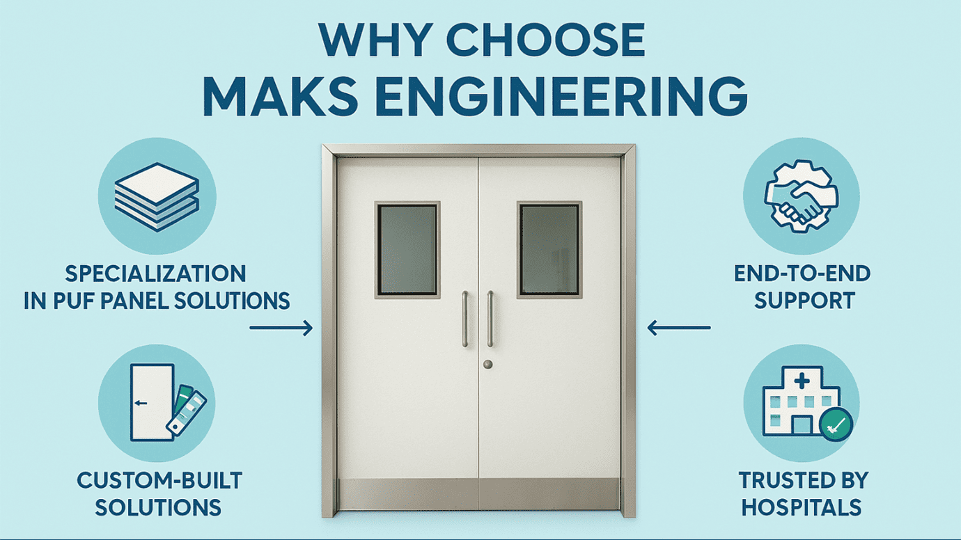 Why MAKS Engineering is the Right Partner for PUF Panel OT Doors