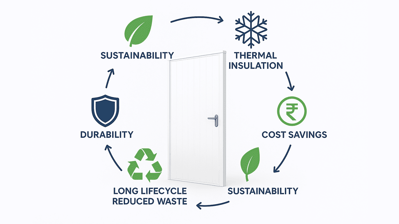 Why PUF Panel Doors are the Future of Energy-Efficient Infrastructure