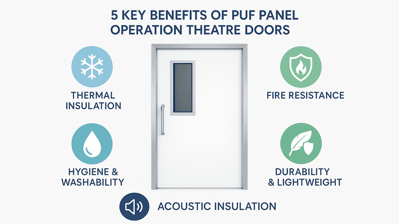 Why PUF Panels are Ideal for OT Doors