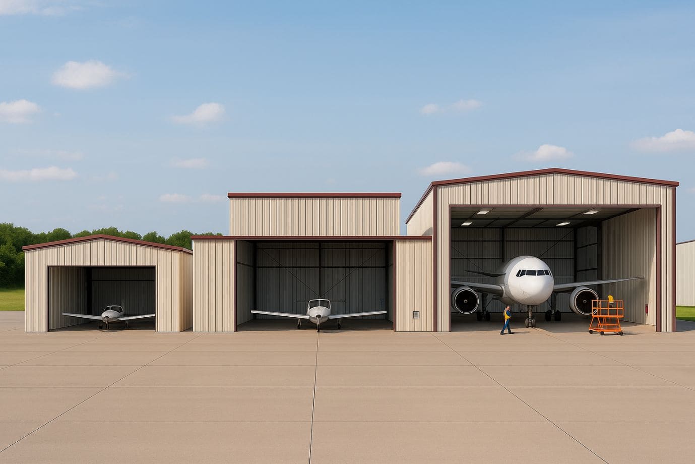 Different Types of Aircraft Hangars