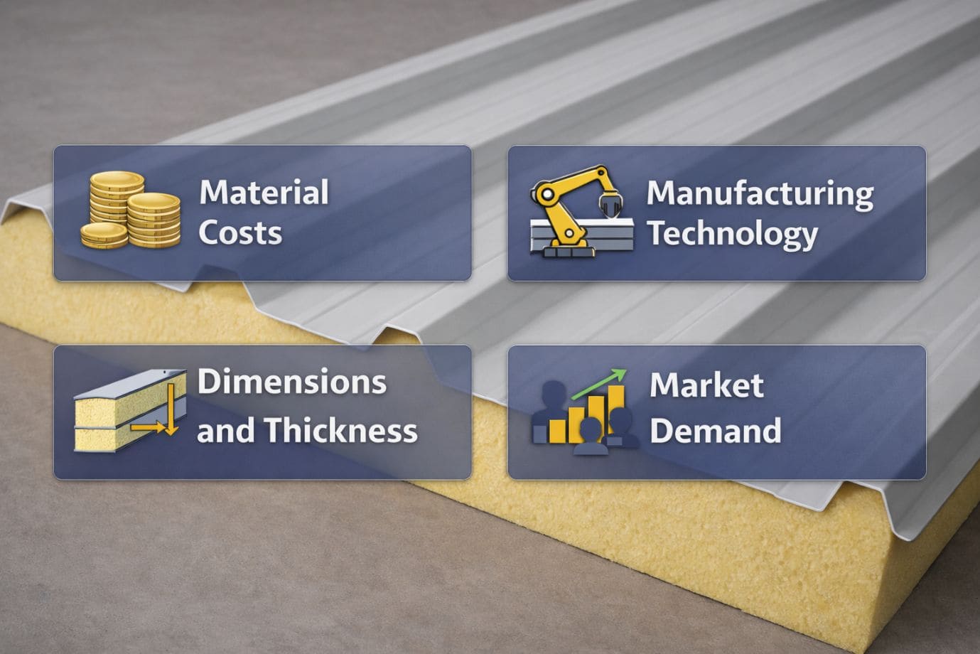 Factors Affecting PUF Panel Prices Factors Affecting PUF Panel Prices