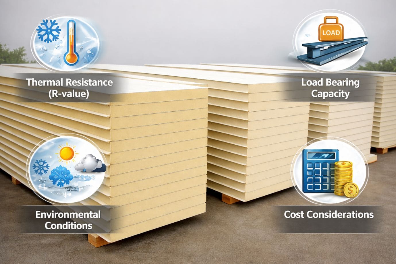 Factors Influencing PUF Panel Thickness