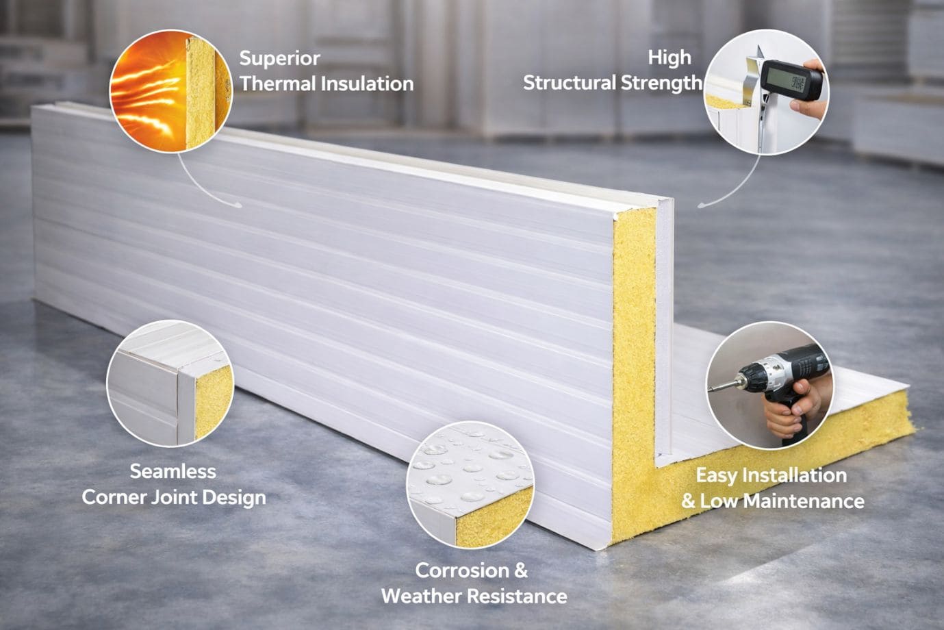 Key Features of PUF Corner Panels