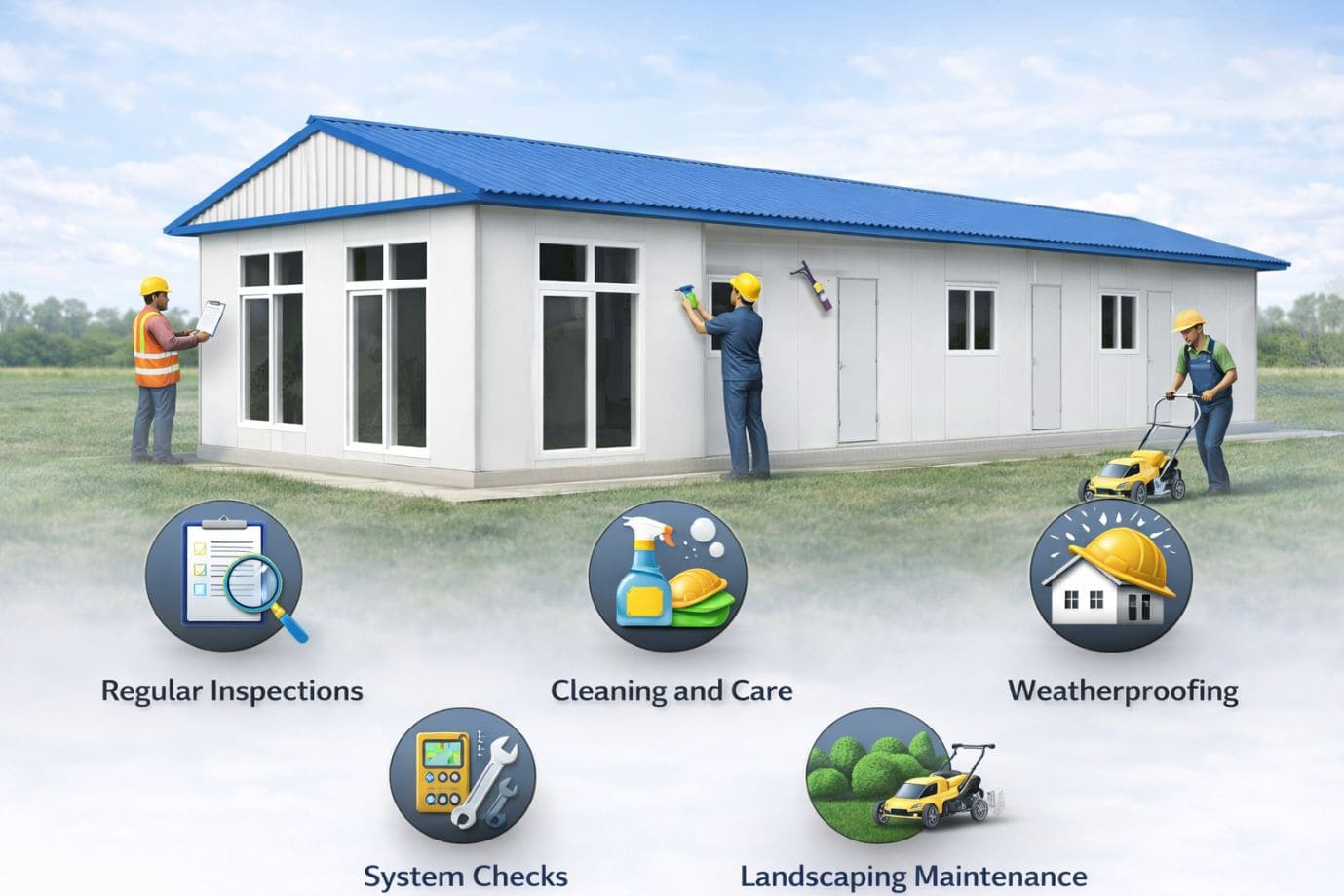 Maintenance and Upkeep of Prefabricated Resort Cottages Maintenance and Upkeep of Prefabricated Resort Cottages