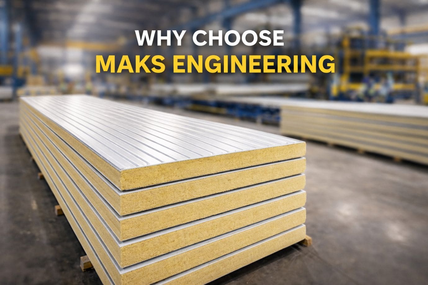 What Makes MAKS Engineering as the Best PUF Panel Manufacturer in Delhi NCR