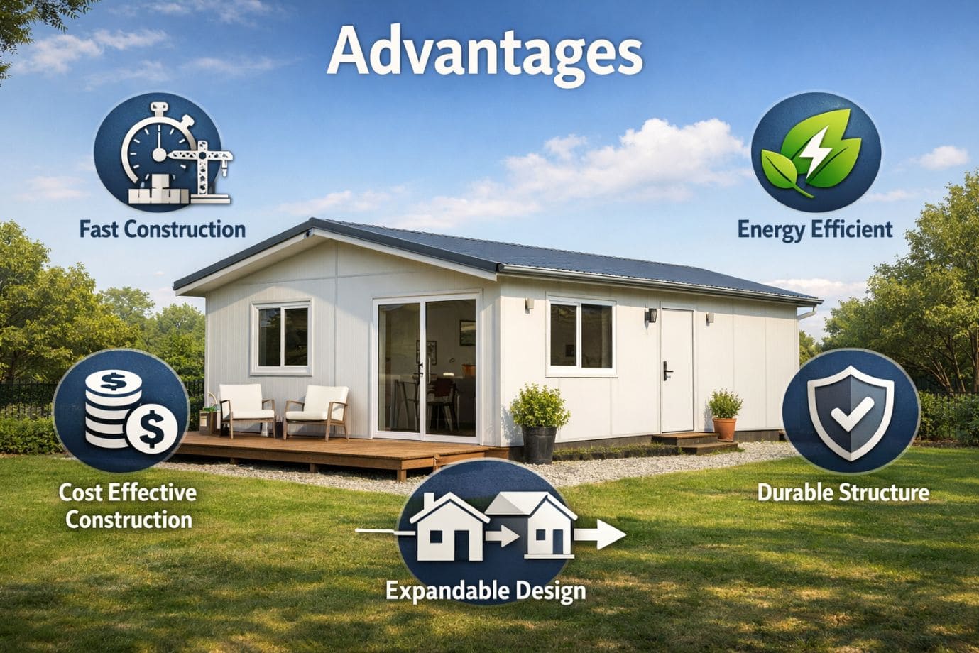 Advantages of PUF Panel 2BHK House