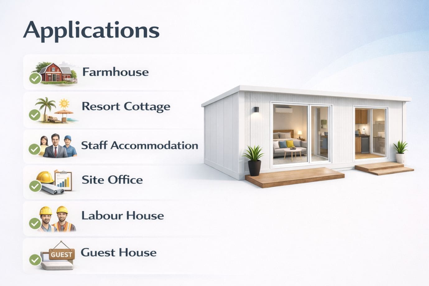 Ideal Applications for This 1BHK PUF House