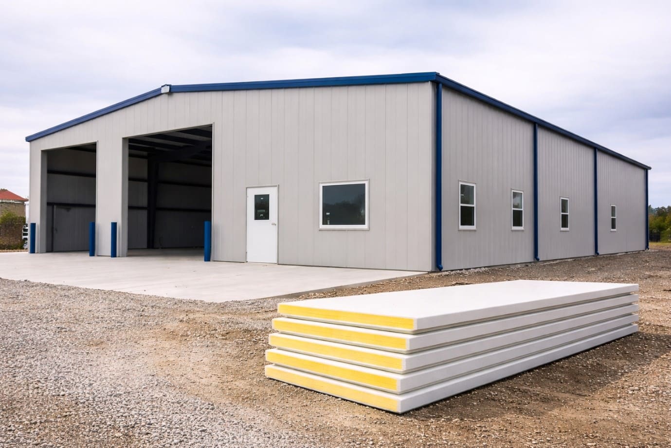 Key Benefits of PUF Panel Industrial Sheds