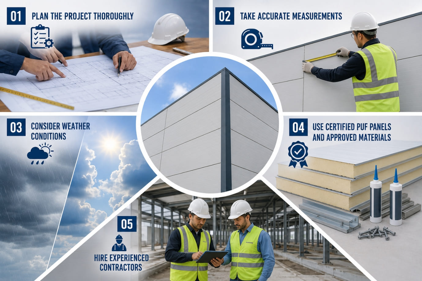 Best Practices for Successful Installation of PUF Panels