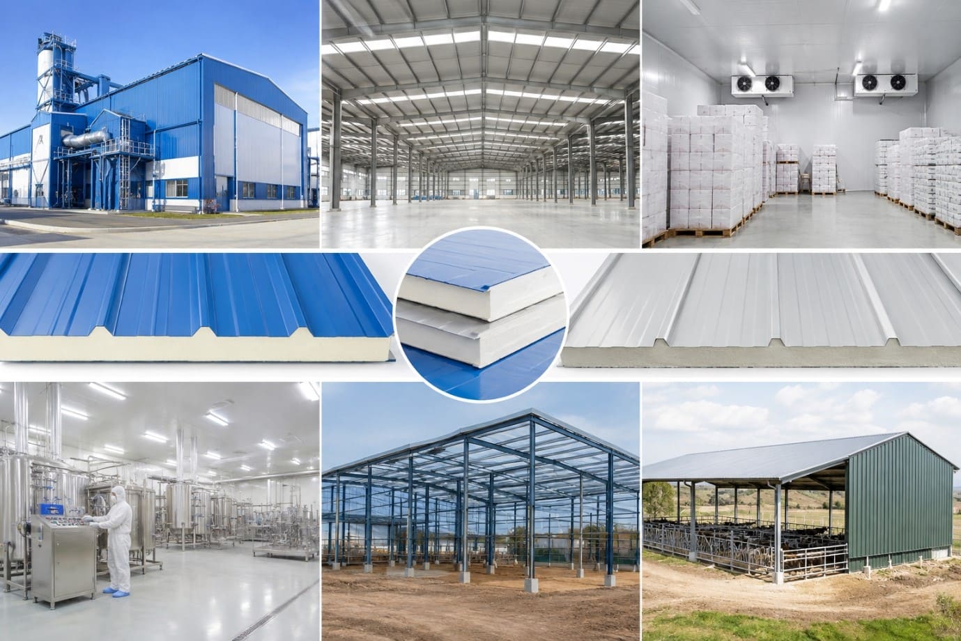 PUF Roof Panel or Profile Sheet Which Is Better for Different Applications PUF Roof Panel or Profile Sheet Which Is Better for Different Applications